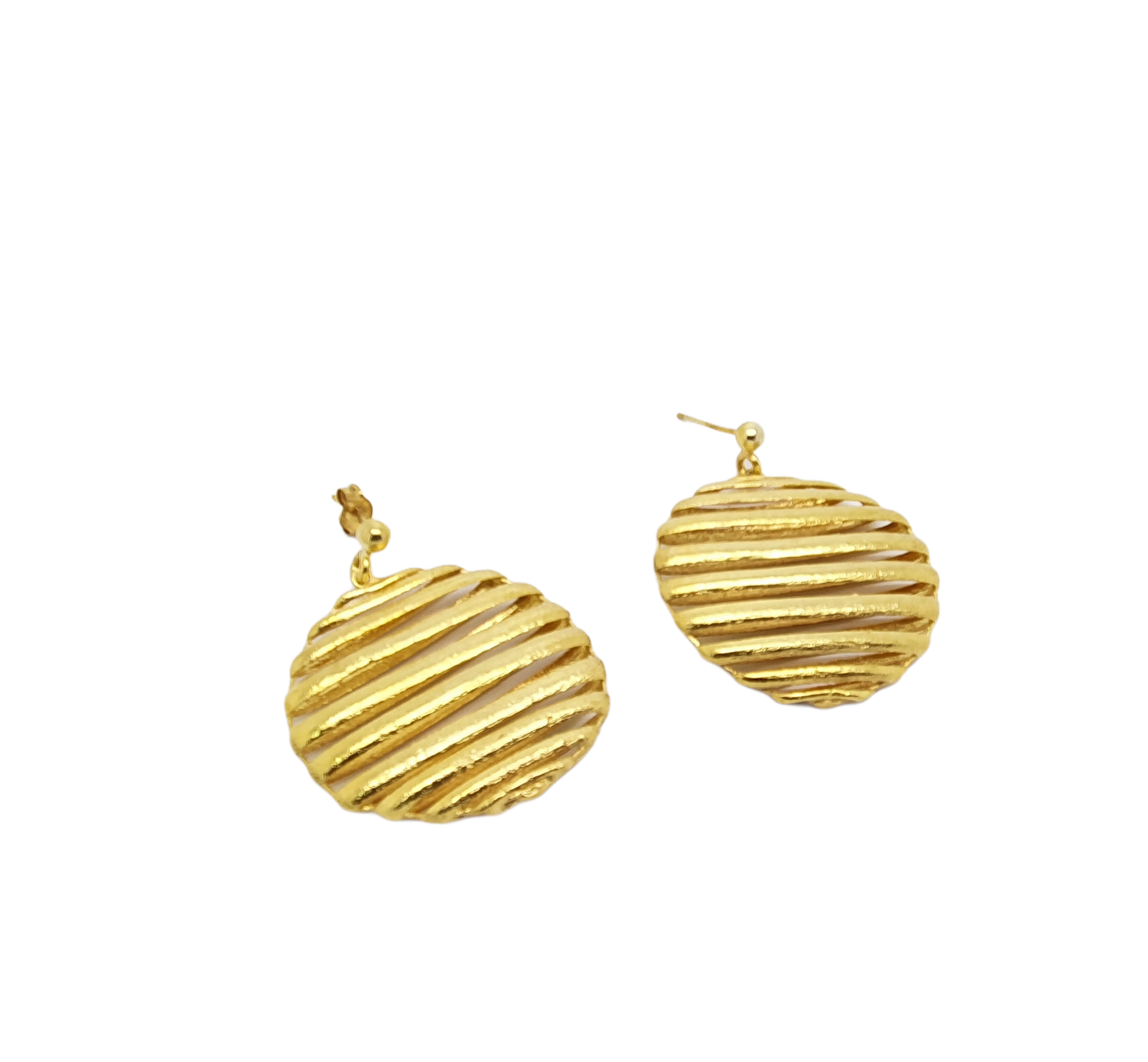 Gold plated silver 925° Roma earrings code Lilalo 1773